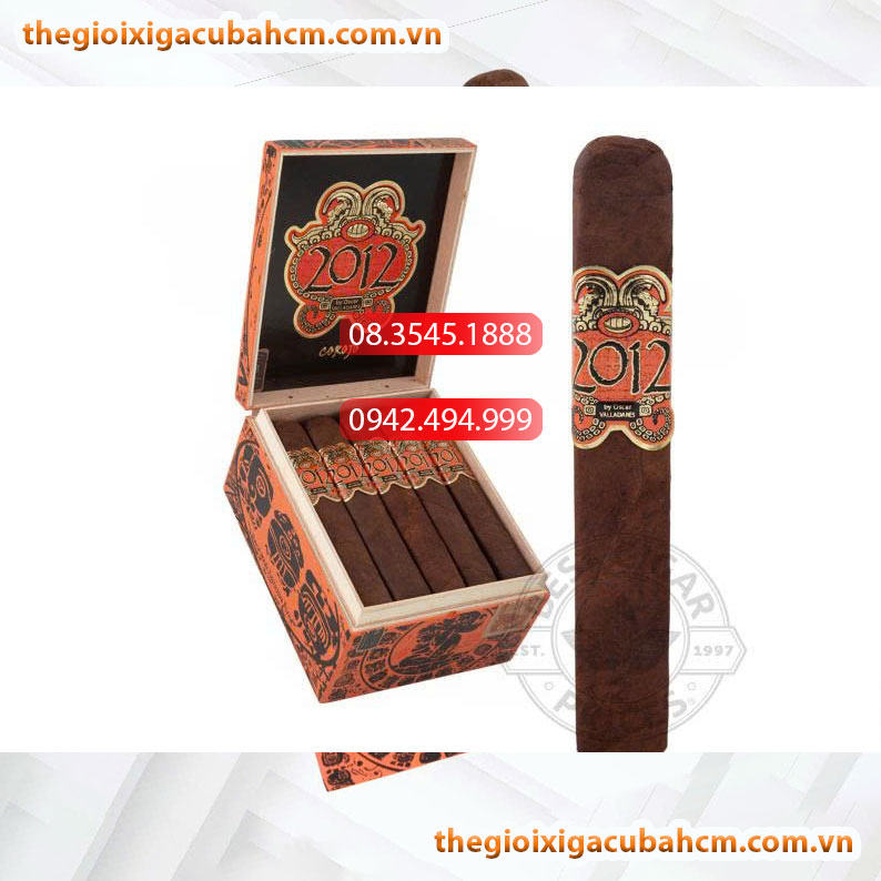 Xì Gà Leaf by Oscar Hộp Gỗ Corojo 20's ring 6 x 60, Xì Gà Oscar Valladares – 2012 Corojo Size6x60 thumb