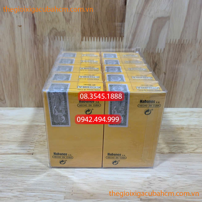 COHIBA SHORT MINI 10 ĐIẾU HÀNG CUBA thumb