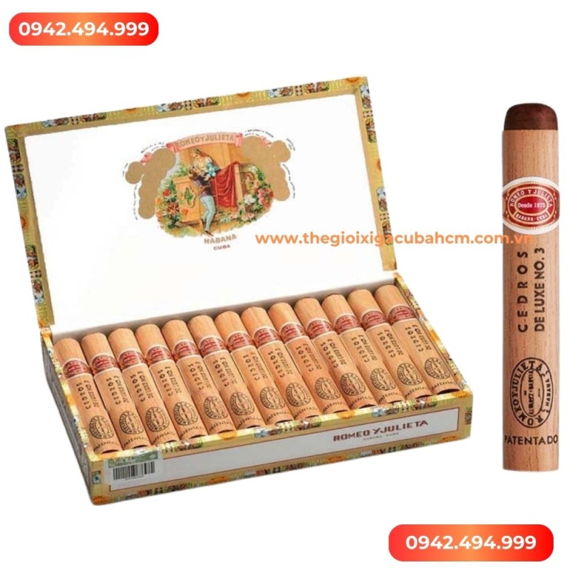 Xì gà ROMEO Y JULIETA CEDROS DE LUXE NO. 3 thumb
