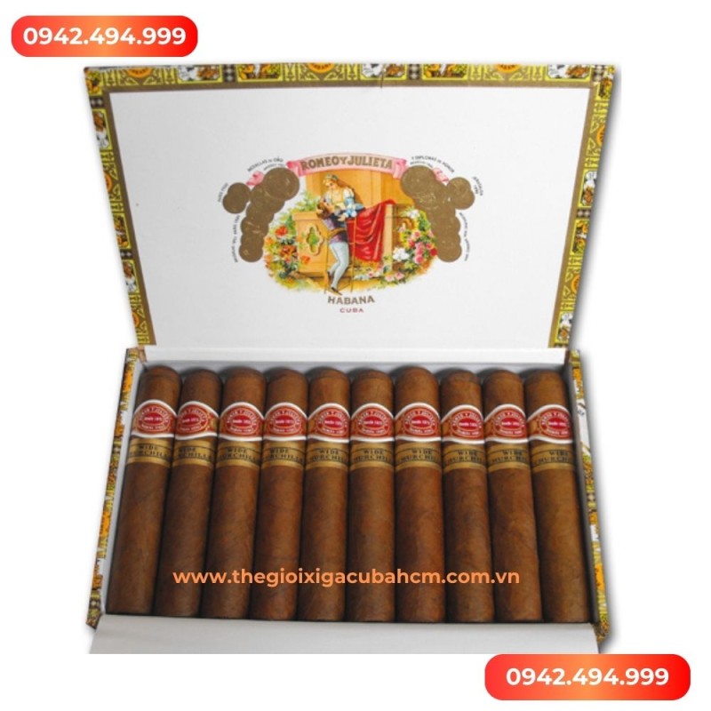 Xì gà Romeo Y Julieta Churchills hộp 10 điếu thumb