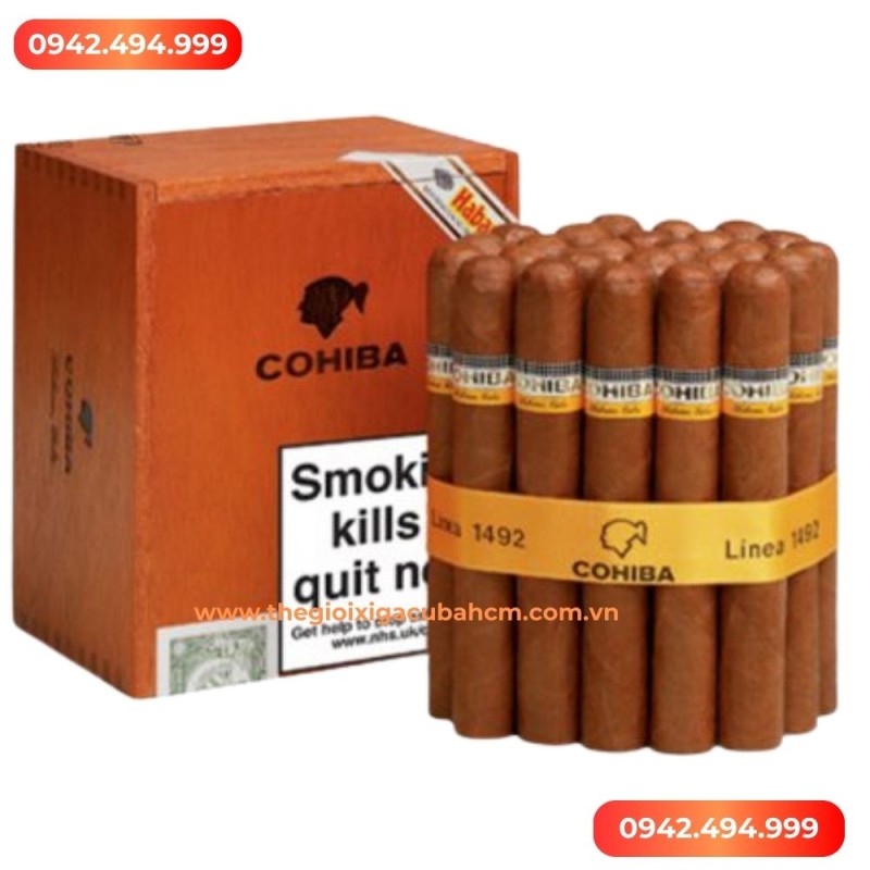 XÌ GÀ COHIBA Siglo 6 (Cohiba Siglo VI) Hộp 25 điếu thumb