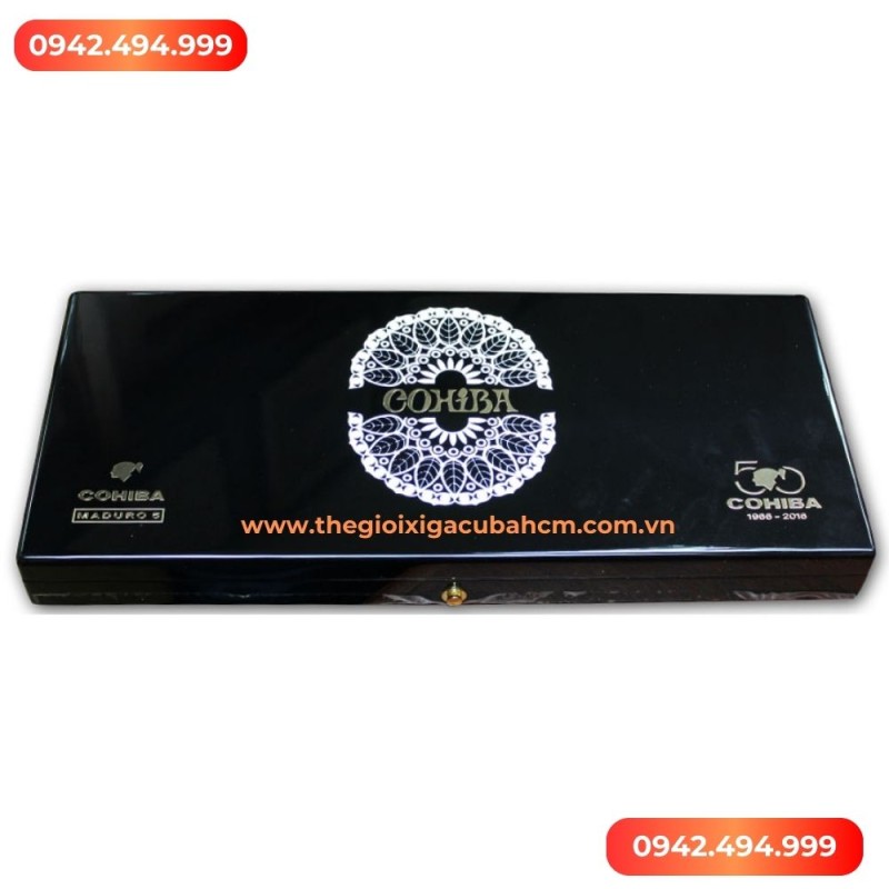 XÌ GÀ COHIBA Maduro 5 Magicos 50th Anniversary hộp 15 điếu thumb