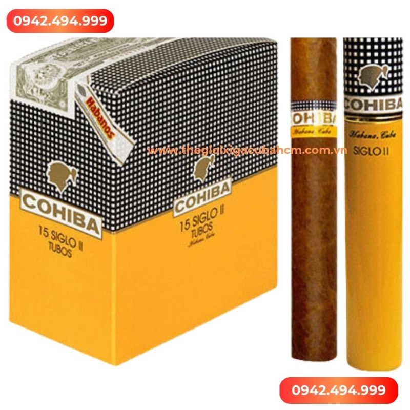XÌ GÀ COHIBA Siglo II hộp 15 điếu thumb