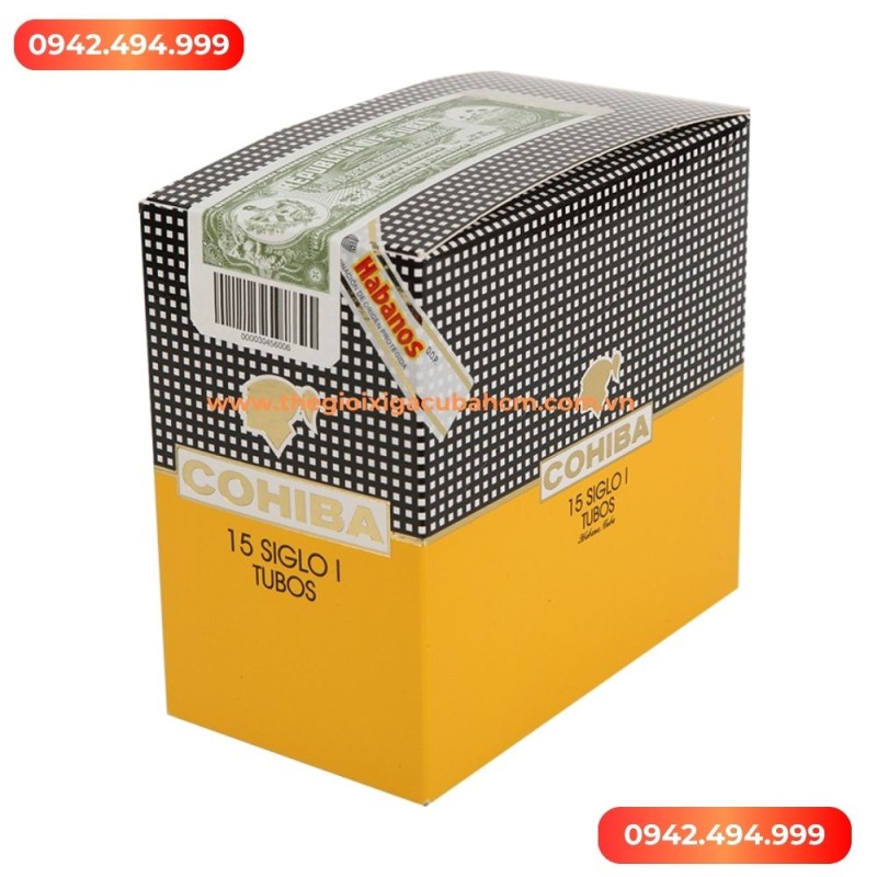 XÌ GÀ COHIBA Siglo I hộp 15 điếu thumb