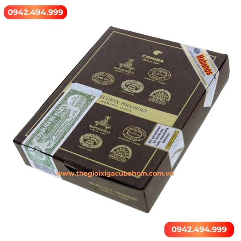 XÌ GÀ Seleccion Piramides hộp 6 điếu thumb
