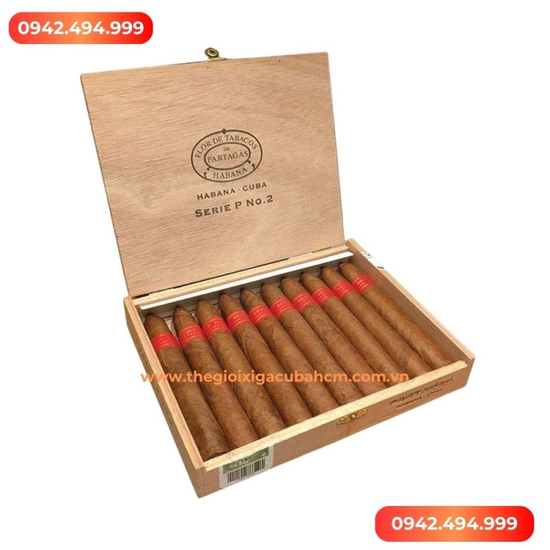 Xì gà Partagas P No 2 hộp 10 điếu thumb