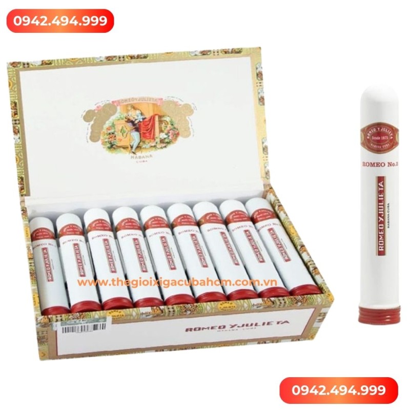 XÌ GÀ ROMEO Y JULIETA NO3 HỘP 25 ĐIẾU thumb