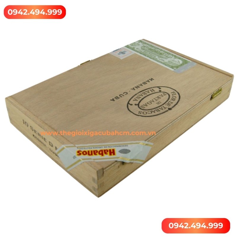 Xì gà Partagas Serie D4 hộp 10 điếu thumb