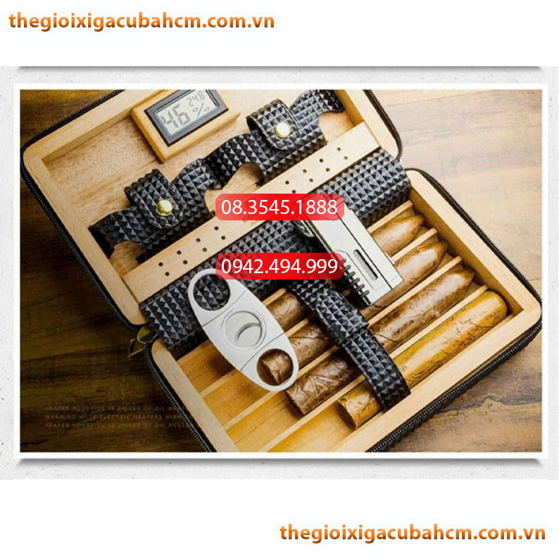 BAO DA ĐỰNG XÌ GÀ 4 ĐIẾU LUBINSKI , BAO DA BẢO QUẢN XÌ GÀ 4 ĐIẾU LUBINSKI thumb
