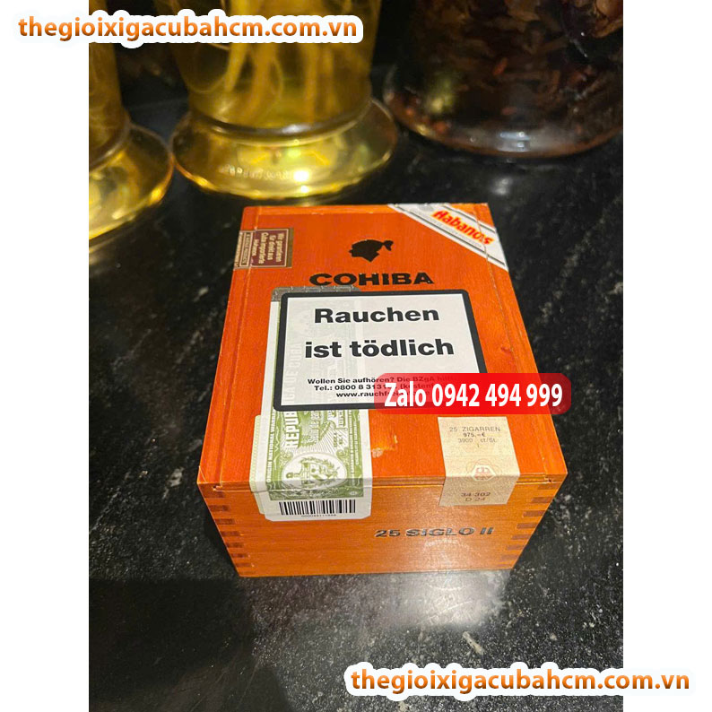 XÌ GÀ COHIBA SIGLO 2 HÀNG CUBA , XÌ GÀ COHIBA SIGLO II HÀNG CUBA thumb