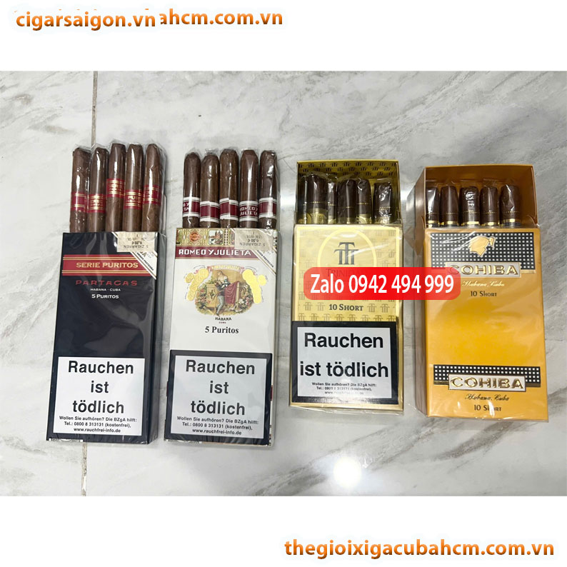 COHIBA SHORT 10 ĐIẾU HÀNG Nội Địa Đức