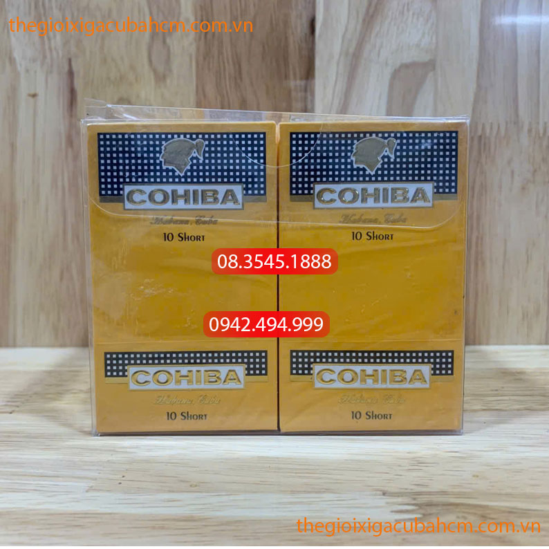COHIBA SHORT MINI 10 ĐIẾU HÀNG CUBA