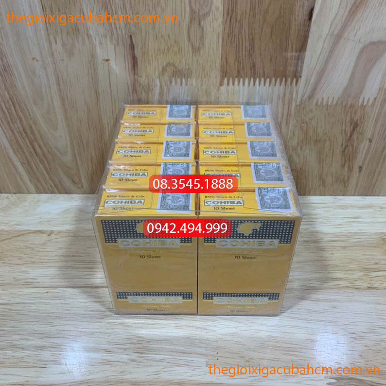 COHIBA SHORT MINI 10 ĐIẾU HÀNG CUBA