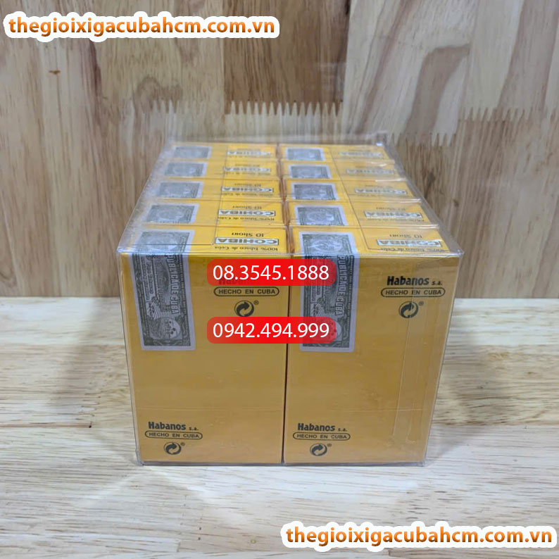COHIBA SHORT MINI 10 ĐIẾU HÀNG CUBA