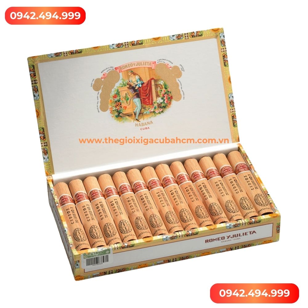 Xì gà ROMEO Y JULIETA CEDROS DE LUXE NO. 3