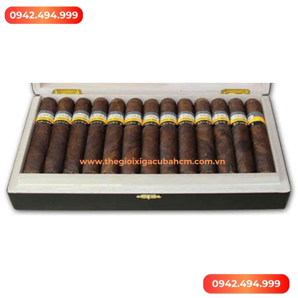 XÌ GÀ COHIBA  Maduro 5 Magicos hộp 25 điếu