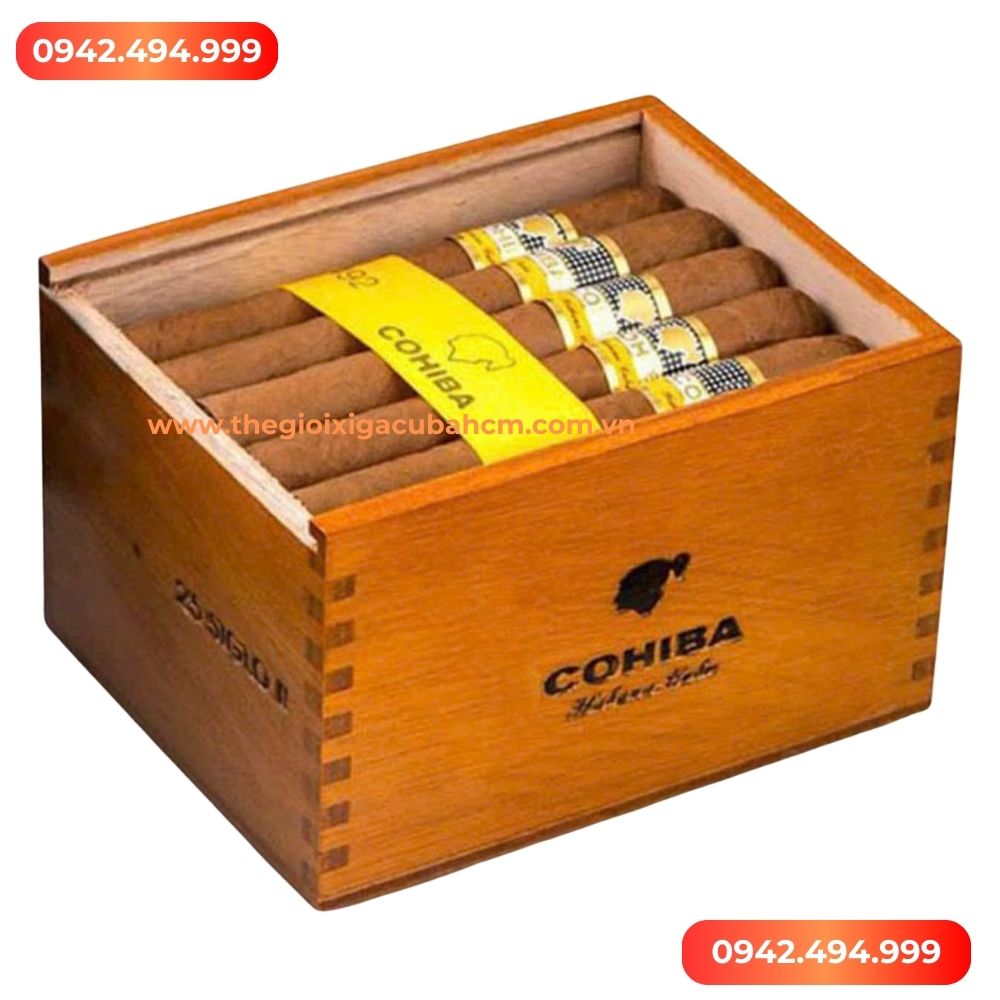 XÌ GÀ COHIBA  Siglo II hộp 25 điếu