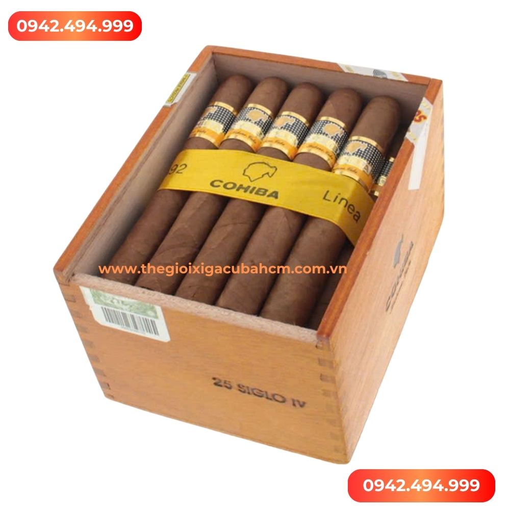XÌ GÀ COHIBA Siglo IV hộp 25 điếu