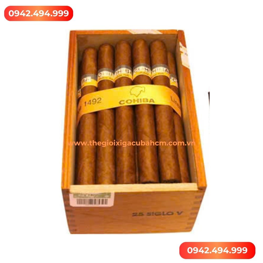 XÌ GÀ COHIBA Siglo V hộp 25 điếu