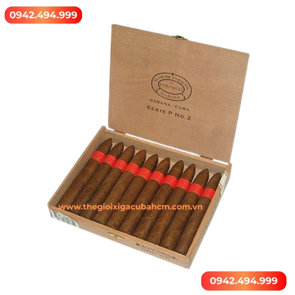 Xì gà Partagas P No 2 hộp 10 điếu
