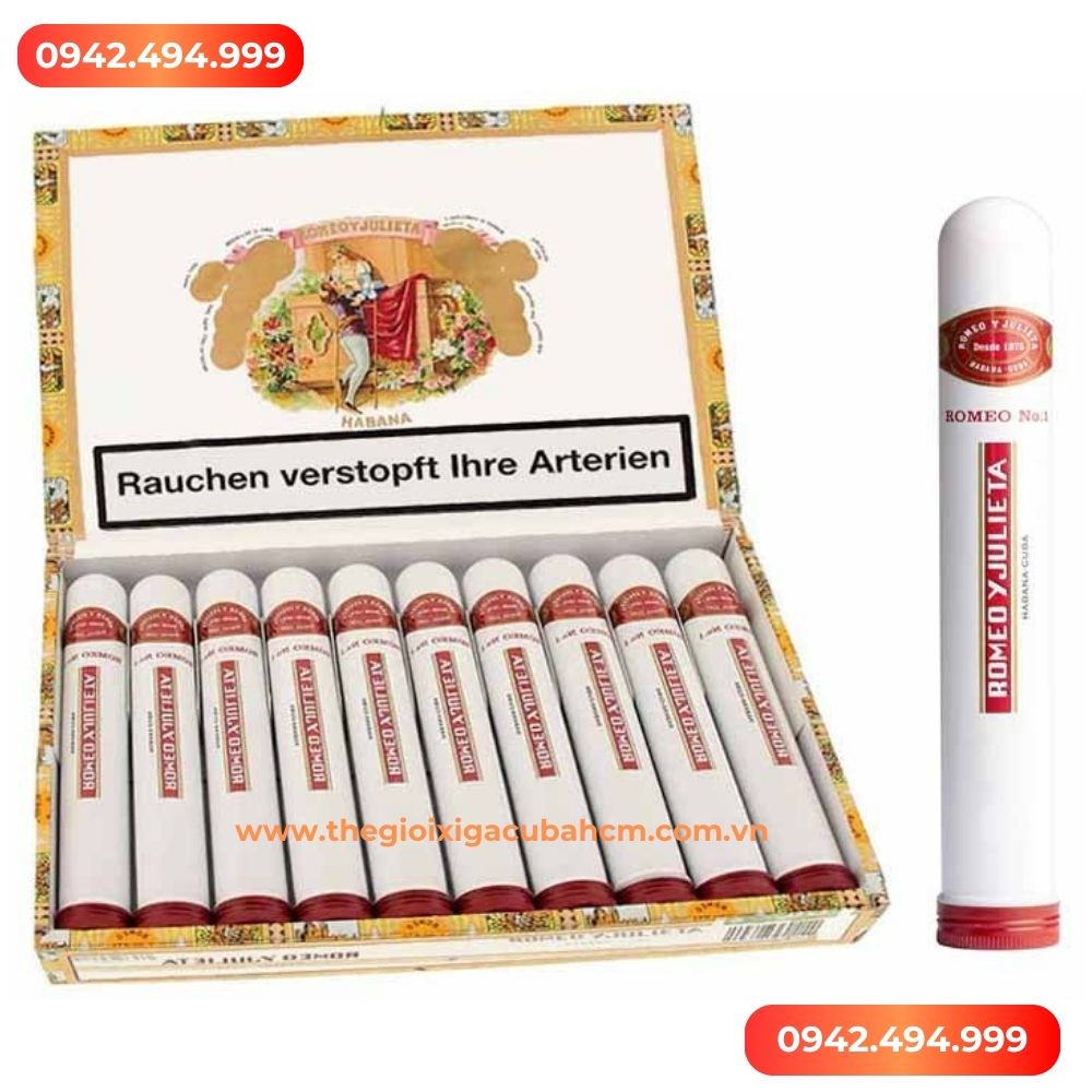 Xì gà Romeo Y Julieta No 1 hộp 10 điếu