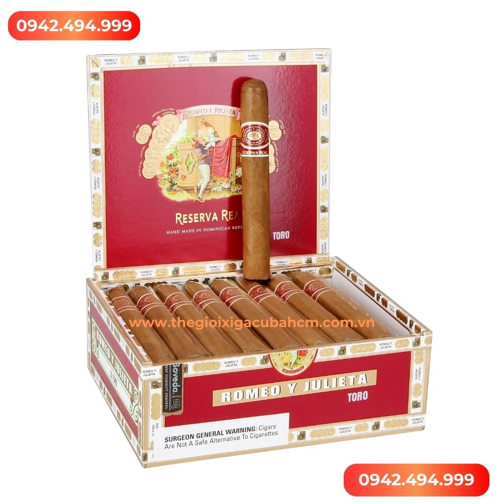 Xì gà Romeo y Julieta Reserva Real