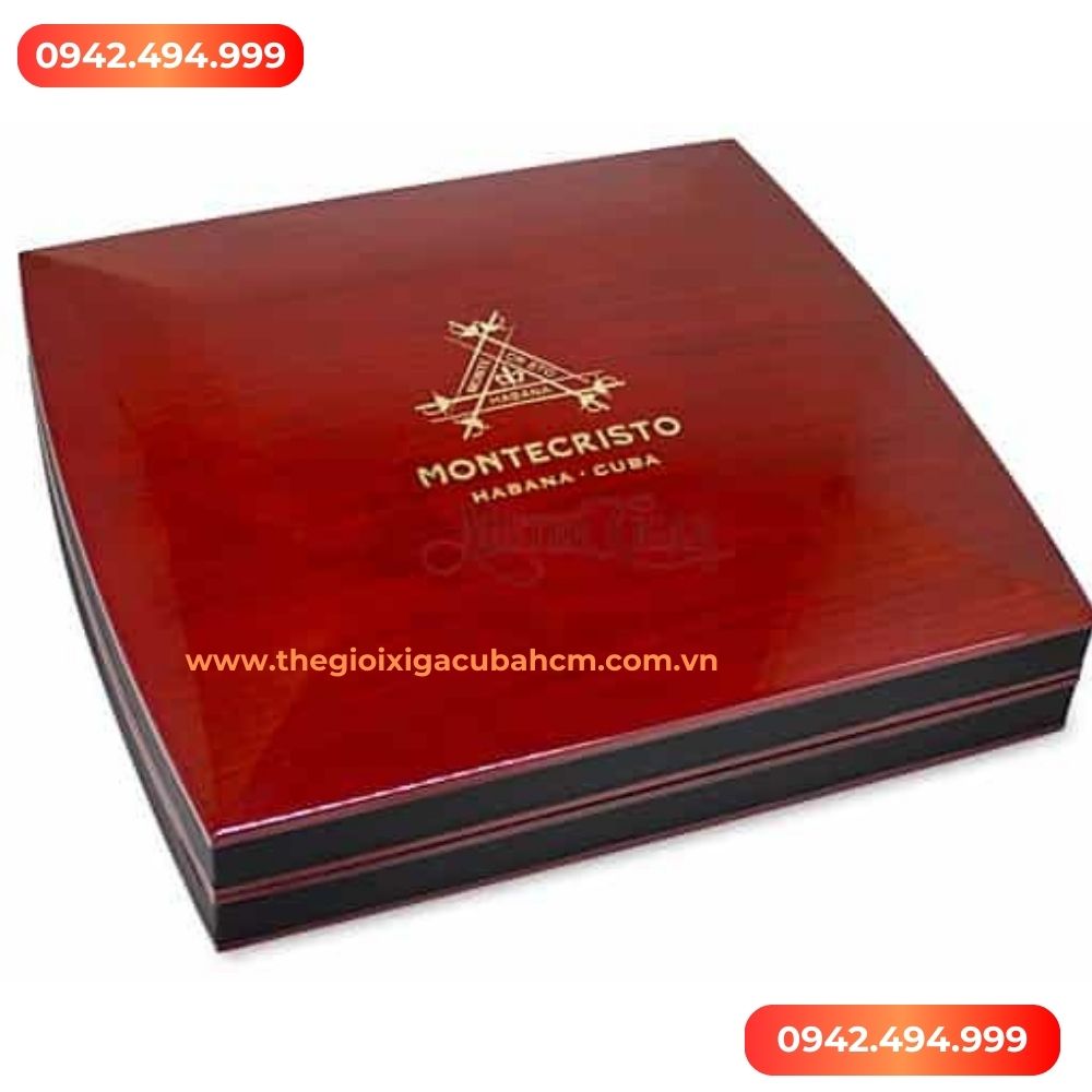Xì gà Montecristo Double Edmundo Travel Humidor 10 điếu