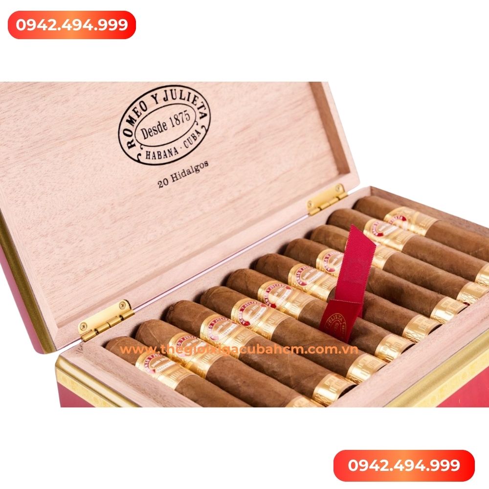 Xì gà Romeo Y Julieta Linea De Oro Hidalgos Hộp 20 Điếu