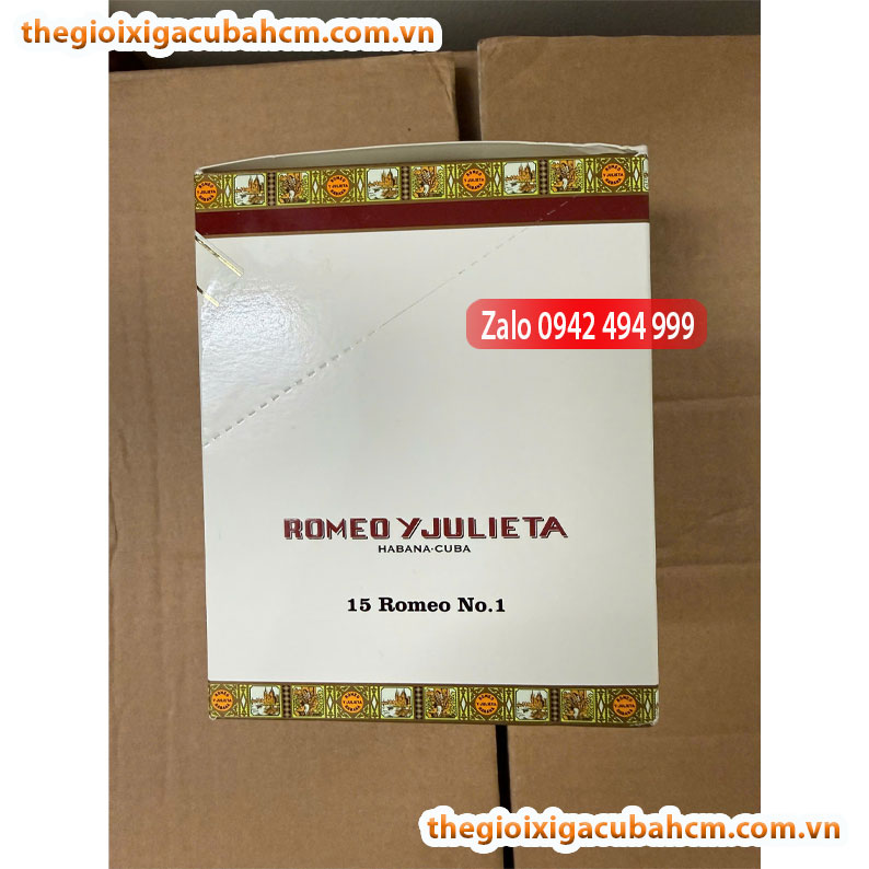 ROMEO NO.1 (ROMEO Y JULIETA NO.1) – XÌ GÀ CUBA NHẸ, DỄ HÚT, PHONG CÁCH CỔ ĐIỂN thumb