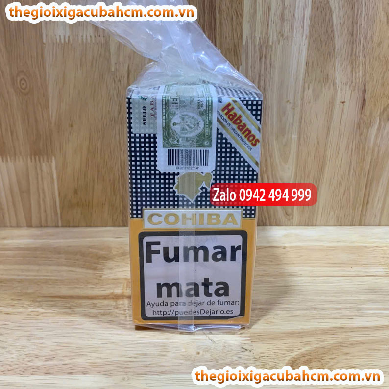 XÌ GÀ COHIBA Siglo VI, XÌ GÀ COHIBA SIGLO VI HỘP 3 ĐIẾU, COHIBA SIGLO VI 15 ĐIẾU thumb