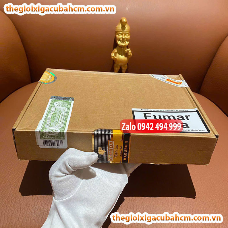 Cohiba Maduro 5 Genios – Điếu Xì Gà Cuba Cao Cấp thumb