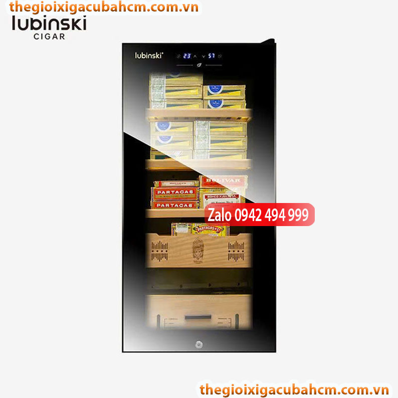 TỦ BẢO QUẢN XÌ GÀ LUBINSKI RA559 ĐỰNG 400 ĐIẾU thumb