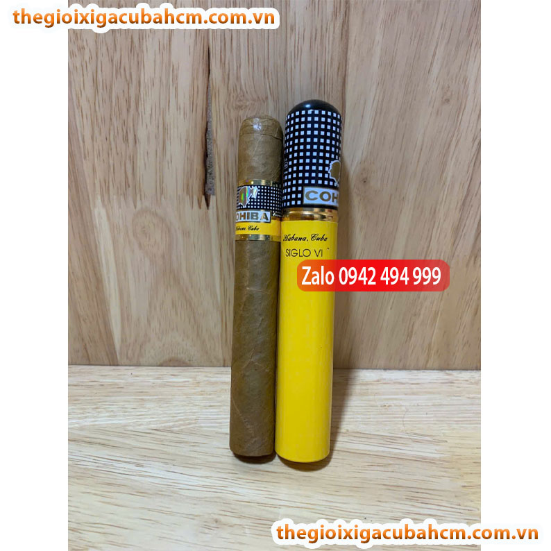 XÌ GÀ COHIBA Siglo VI, XÌ GÀ COHIBA SIGLO VI HỘP 3 ĐIẾU, COHIBA SIGLO VI 15 ĐIẾU