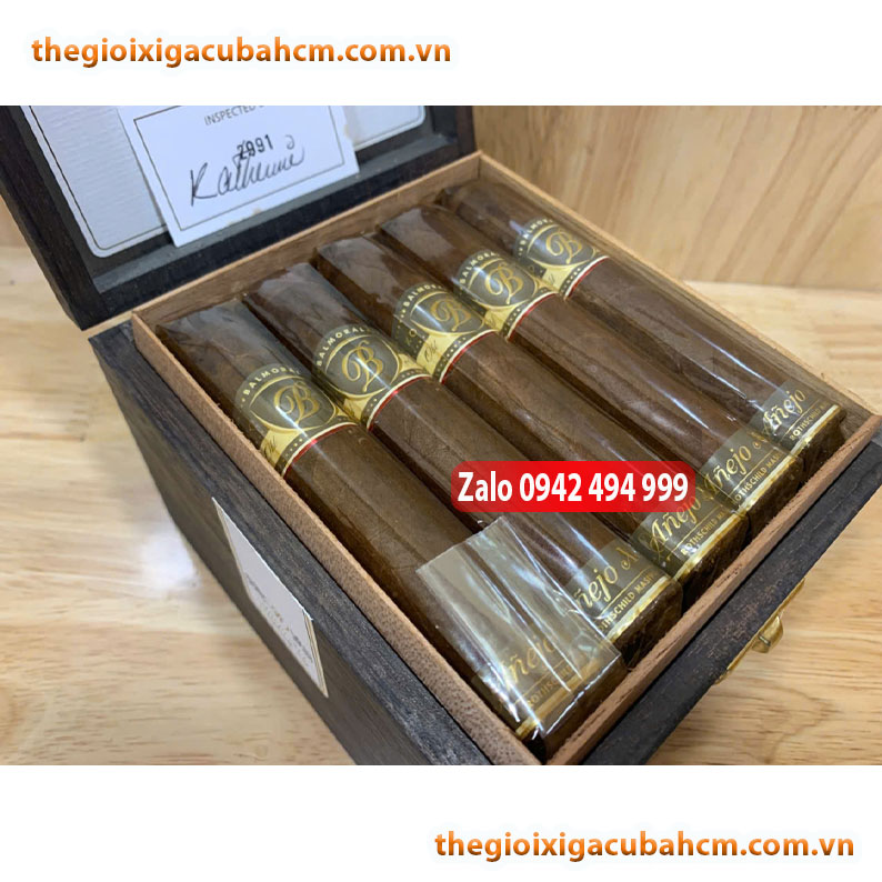 XÌ GÀ BALMORAL ROTHSCHILD MASIVO 20 ĐIẾU HỘP GỖ