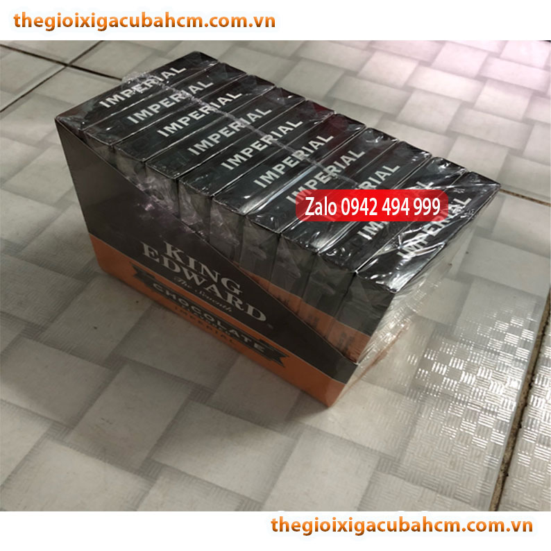 KING EDWARD CHOCOLATE IMPERIAL – XÌ GÀ MINI HƯƠNG SÔCÔLA NGỌT NGÀO